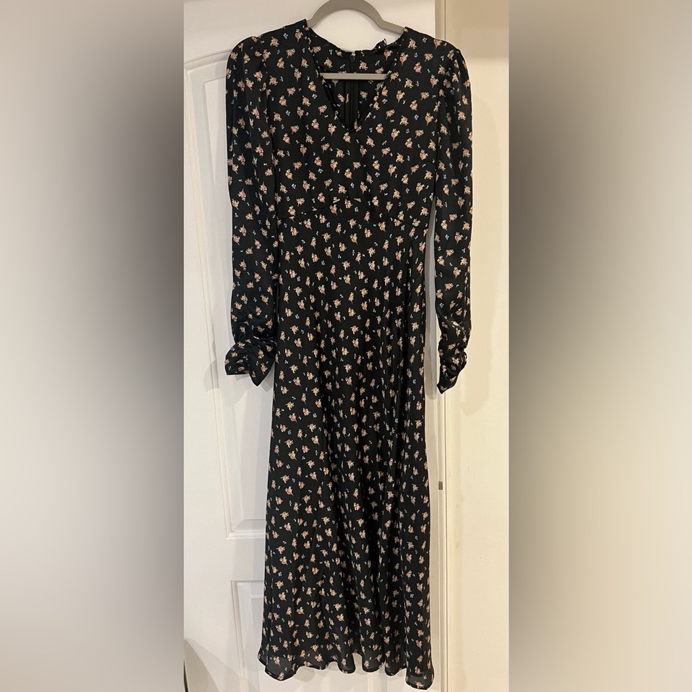 Maje midi floral dress